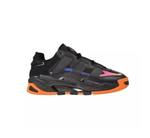 adidas Niteball Club frische Farbe ""Schwarz/Multi"" Herren Schuhgröße 8,5 Herren Street" - Bild 1 von 8