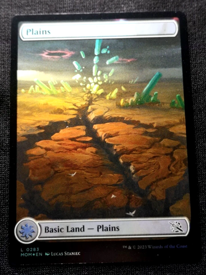 Plains - Full Art - Foil - March Of The Machine - NM - EN - 0283 - Image 1 of 1