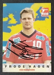 8469 Frode Hagen HSG Nordhorn Handball Autogrammkarte original signiert - Picture 1 of 1