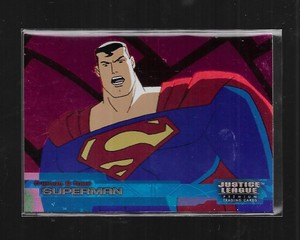 Justice League Inkworks 2003 Friends & Foes Foil Card  FF1 Superman