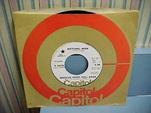 MARCUS HOOK ROLL BAND - NATURAL MAN / BOOGALOOING - PROMO - NM VINYL & EX AUDIO - Picture 1 of 3