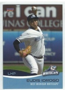 2017 West Michigan Whitecaps (Class A-Detroit Tigers) Eudis Idrogo