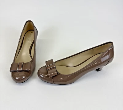 Naturalizer Sweet Truffle Women's Shoes Heels Taupe Size 9W New In Box - Image 1 of 4