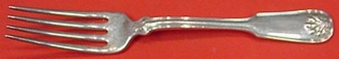Shell and Thread by Tiffany and Co Sterling Silver Regular Fork 6 3/4" Flatware Cover