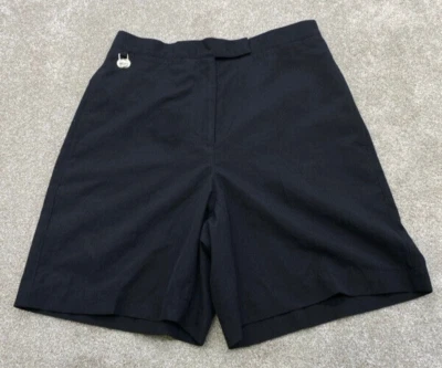 Lizgolf by Liz Claiborne Shorts Womens Size 6 Black Pockets Charm 5159 - Image 1 of 4