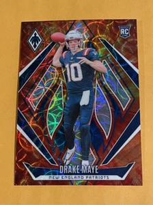 2024 Panini Phoenix Drake Maye Rookie Fireburst Prizm #179 /350 - Bild 1 von 2