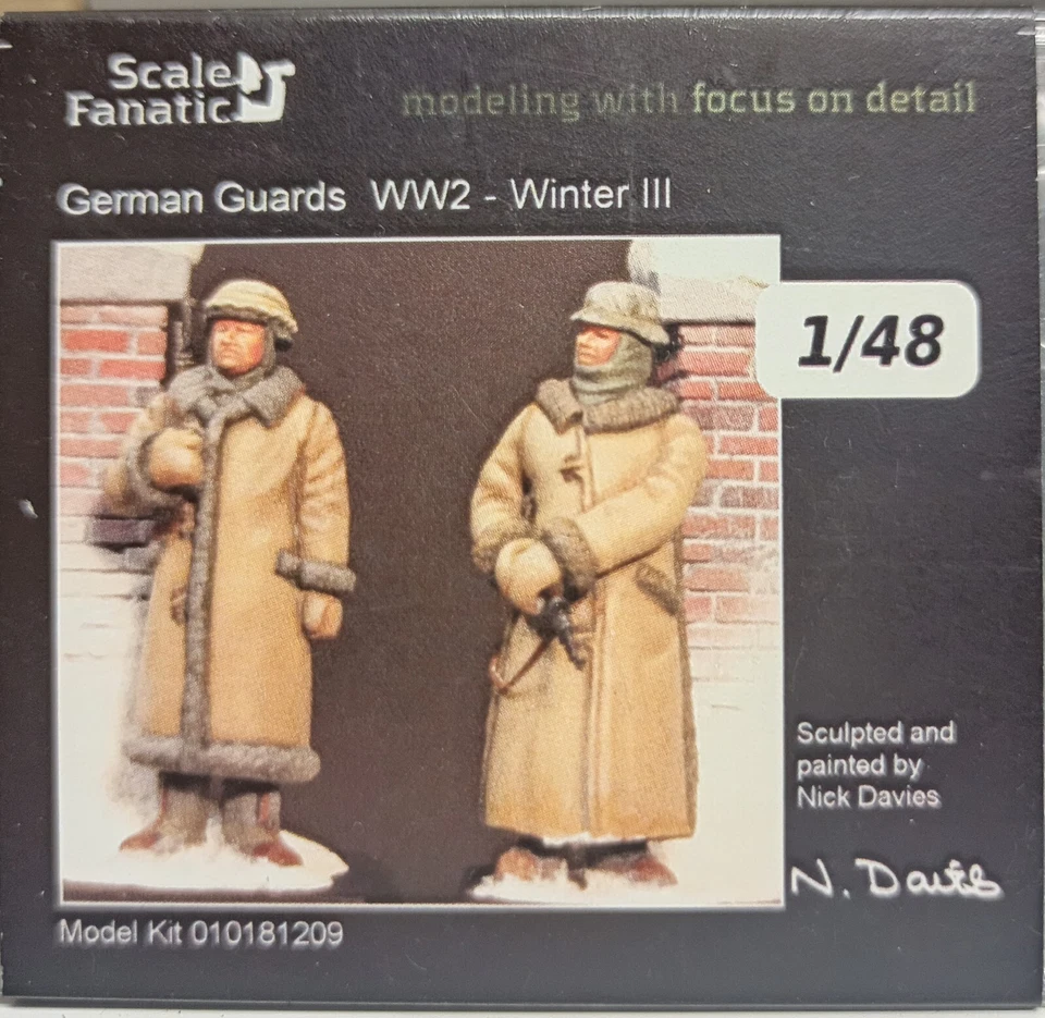 MODELLISMO - German Guards WWII-Winter III - Scale Fanatic 1/48 - Immagine 1 di 1
