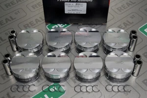 Manley Platinum Series Pistons 5.0 Gen 1&2 Coyote Flat Top Bore 3.700" CR 10.0:1 - Picture 1 of 9