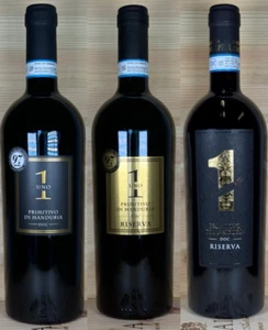 Primitivo di Manduria UNO Probierpaket ( 3 x 0,75 L ) - Bild 1 von 1