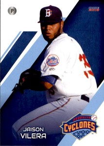 2018 Brooklyn Cyclones Choice 32 Jason Vilera Caracas Venezuela VZ Baseball Card