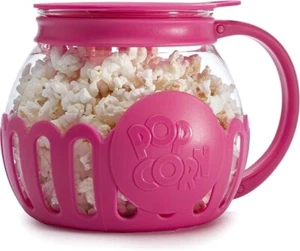 Ecolution Patented Micro-Pop Microwave Popcorn Popper with Temperature Safe - Picture 1 of 11