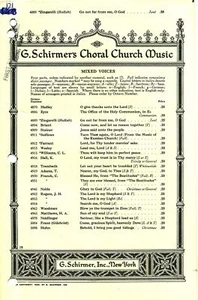 Go Not Far From Me, O God SATB Sheet Music for Mixed Chorus - Picture 1 of 1