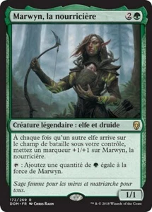 Magic The Gathering MTG MARWYN, THE NURTURER FRENCH Dominaria NM Near Mint - Picture 1 of 1