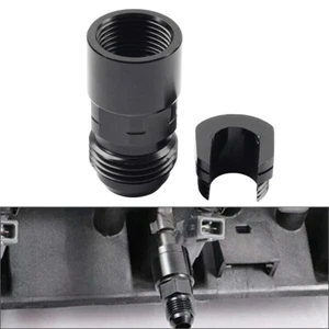 8AN Male to 3/8" Quick Disconnect EFI Fuel Rail Adapter Fitting For GM LS - Picture 1 of 11