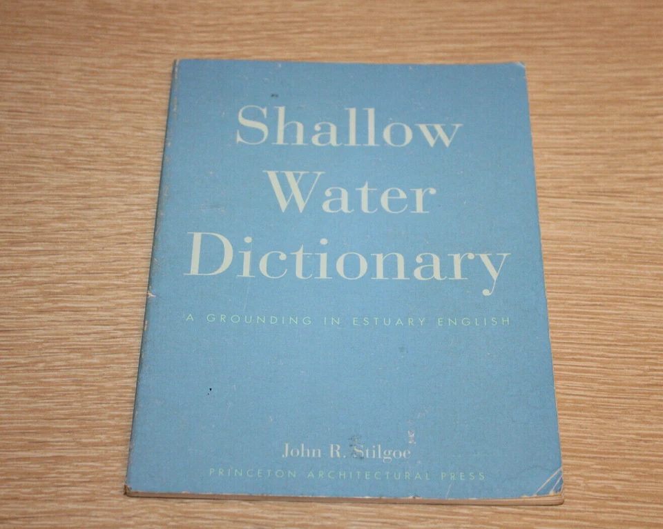Shallow-Water Dictionary by John R. Stilgoe 1990 FIRST EDITION Acceptable - Image 1 of 4