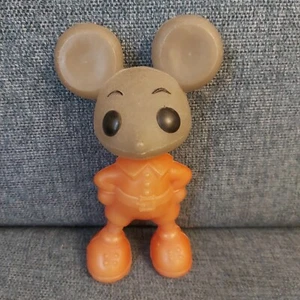 Vintage UdSSR Mickey Mouse Kunststoff Puppe Spielzeug - 20 cm - Bild 1 von 8