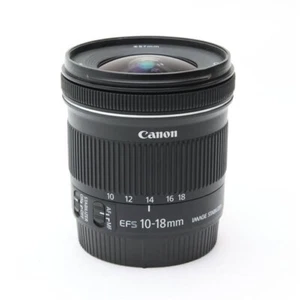 Canon EF-S 10-18mm F/4.5-5.6 IS STM Lens From Japan - Picture 1 of 6