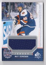 2014-15 SP Game Used Stadium Series Materials Jerseys Matt Donovan New York