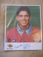 Steve Jones SIGNED PHOTO WESTMINSTER AUTOGRAPHED EDITION West Ham Charlton
