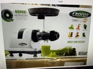 OMEGA MM900HDS Low Speed Cold Press 365 Masticating Celery Juicer Open box - Picture 1 of 6