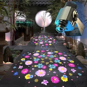 300W Creative Dynamic Pattern LED Gobo Logo Projektor Wasserdicht Projektion - Bild 1 von 14