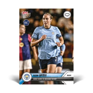 Topps NOW UWCL 2024-25 - Card 002 - Naomi Layzell - Manchester City - Picture 1 of 2
