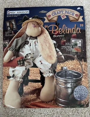 Vintage Daisy Kingdom Belinda Bunny, Holiday Sewing Kit, Craft Pack - Image 1 of 3
