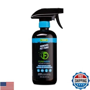FunkAway Pet Stain and Odor Eliminator Spray, 16 oz., Fresh and Neutral Scent - Picture 1 of 5