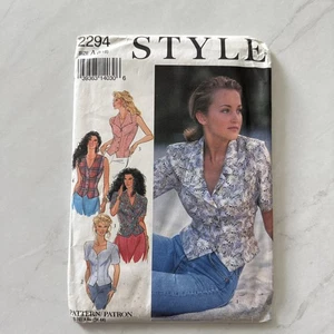 Style Schnittmuster 2294 Misses Tops | UNCUT | Vintage 1993 - Bild 1 von 9