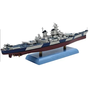 High Simulation1:1000 WWII US BB-61 Lowa Battleship Model Alloy Warship Model - Picture 1 of 7