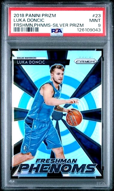 Luka Dončić 9 Graded Basketball Sports Trading Cards & Accessories