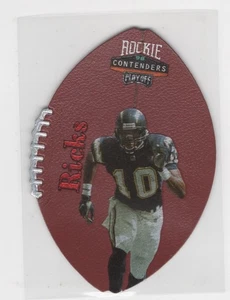 1998 PLAYOFF CONTENDERS FOOTBALL RED RC MIKHAEL RICKS SAN DIEGO CHARGERS #77 - Picture 1 of 2