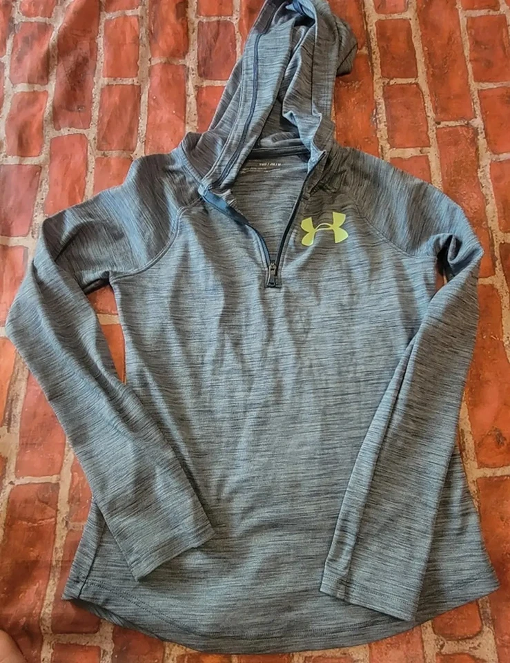 Under Armour Active Hoodie Dri Fit Girls Shirt Ymd Youth Medium - Image 1 of 1