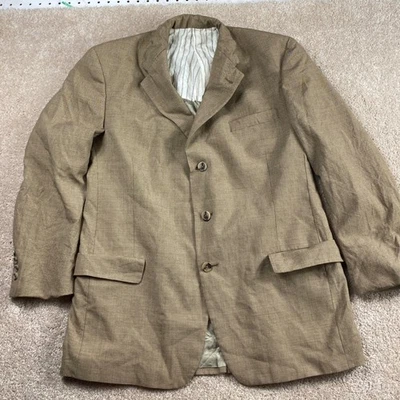 Tommy Hilfiger Wool Blazer & Pants Suit 44R Classic Tailored Clothing Pleated - Image 1 of 4