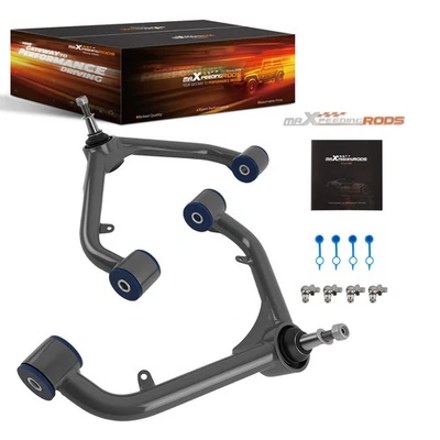 一对 2 - 4 英寸升降前上控制臂 LH 右握 适用于 GMC Sierra 2500 HD 3500HD 8-Lug — 第 1/4 张图片