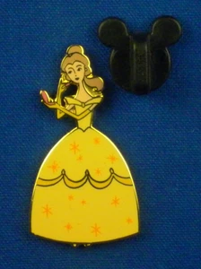 Belle Putting on Lipstick from LE Nouveau Princesses set Disney Pin # 13445 - Picture 1 of 3
