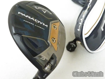 Callaway Paradym Fairway 16.5° 3HL Project X HZRDUS Silver 60g 5.5 +Cover - Image 1 of 4