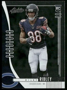 Riley Ridley WR Rookie Card 2019 Panini Absolute #135 Chicago Bears RC - Picture 1 of 2