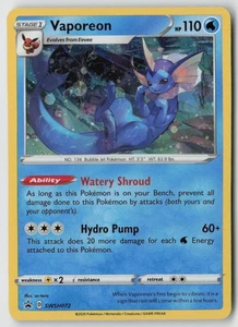 Vaporeon SWSH072 - SWSH: Sword & Shield Promo Cards  - PTCG - Picture 1 of 2