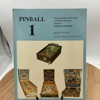 PINBALL ONE: Guía histórica ilustrada de máquinas de pinball ~ Richard Bueschel Foto 1 de 4