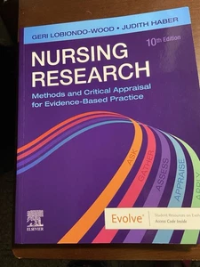 Nursing Research Methods and Critical Appraisal for Evidence Based Practice - Bild 1 von 2