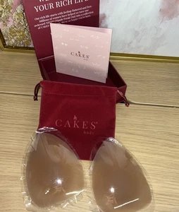CAKES Body Covers Größe OG (B-DD) Sticky Cakes Dreiecke Karmel 112-HN-OG Neu - Bild 1 von 10