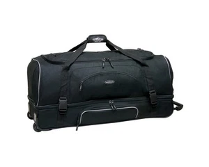 Travelers Club Adventure Upright Rolling Duffel Bag, Black, 36 Inch 119.0L - Picture 1 of 2