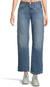 Levi's 501 Original Cropped Hi-Rise Straight Women's Jeans 27x26 Button Fly NWT - Picture 1 of 8