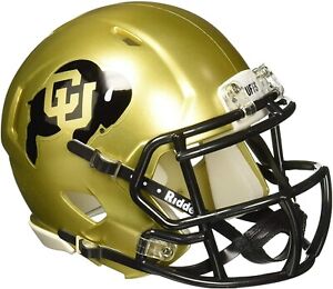Colorado Buffalo 2023 Riddell NCAA Speed Mini Football Helmet - Brand New Sealed