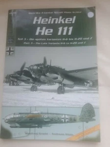 Book WW 11 Combat Aircraft Photo Archive Heinkel He 111 Part 3 Preowned ... - Picture 1 of 5
