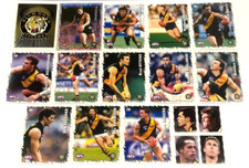 2000 SELECT AFL COLLECTABLE STICKERS FULL BASE TEAM SET-RICHMOND (14)