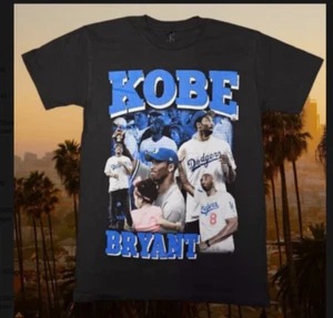 Kobe Dodgers Signature t shirt, cotton, hot dad gift t shirt, father day - Picture 1 of 3