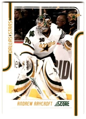 2011-12 Score Glossy Andrew Raycroft #170 Dallas Stars - Image 1 of 2