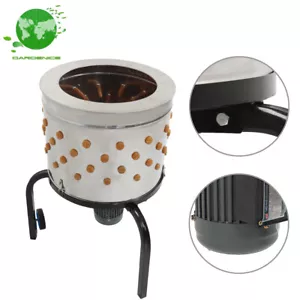 Stainless Steel Plucking Machine Chicken Plucker De-Feather Remover 280RPM 120V - Picture 1 of 12